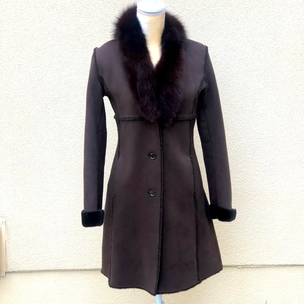 COPY - Andrew Marc Chocolate Brown Coat 🤎